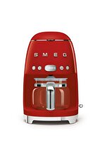 SMEG Dcf02rdeu Filtre Kahve Makinesi , 50's Style, Kırmızı - 1