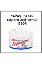 Dax Supergro 198 gr - Yavaş Uzayan Saçlara Özel Saç Bakım Yağı - 1