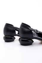 Marjin Kadın Günlük Klasik Topuklu Ayakkabı Evoli siyah - 3
