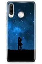 Zipax Samsung Galaxy A91 Kılıf Gece Ve Yarasa Desenli Baskılı Silikon Kilif - Mel-109518 - 6