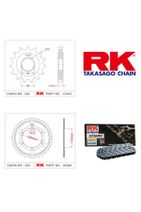 RK Yamaha Mt-07 Abs Zincir Dişli Set 525 Ero O-ring 16/43t(2014-2019) - 1
