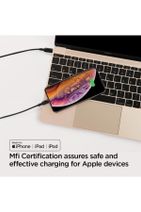 Spigen Essential Apple Usb-c To Lightning Pd Hızlı Şarj Ve Data Kablo Mfı Lisanslı 1 M C10cl Black - 7