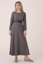 Nassah Kadın Vizon Elbise - 1