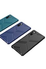 Dijimedia Galaxy Note 10 Kılıf Zore Hank Silikon Siyah - 2