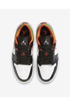 Nike Unisex Siyah Air Jordan 1 Low Se Sneaker Ayakkabı - 4