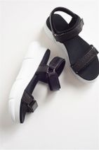 LuviShoes Kadın Siyah Sandalet - 4