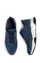 Deery Hakiki Süet Mavi Sneaker Erkek Ayakkabı - 4