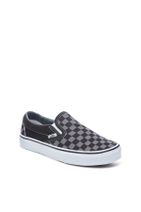 Vans Siyah - Classic Slip-on Checkerboard Unisex Ayakkabı Vn000eyebpj1 - 5