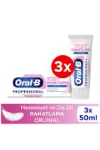 Oral-B Professional Hassasiyet Ve Rahatlama Diş Macunu 50 ml X3 - 1