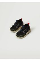 MANGO Baby Bebek Siyah Elastik Maksi Taban Spor Ayakkabı - 3