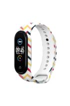 Xiaomi Mi Band 5 Ve 6 Uyumlu A+ Yüksek Kalite Desenli Kordon Kayış - 2