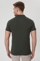 Lee Cooper Erkek Twins Polo Yaka T-Shirt Olive 212 LCM 242044 - 4