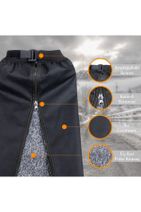 Ankaflex Motosiklet Sürücü Sıvı Ve Rüzgar Geçirmez Isı Yalıtımlı Koruyucu Pantolon Motorcu Yağmurluk - 2