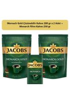 Jacobs Monarch Gold Kahve 400 Gr + Monarch Filtre Kahve 250 Gr - 1