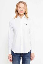 Polo Ralph Lauren Kadın Beyaz Gömlek 4483975610420 - 8