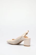 ALTINAYAK Bej Kadın Klasik Topuklu Ayakkabı 709.001063 - 4