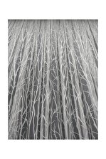 Esse Home Ağaç Desen Fransız Dantel Tül Perde, Normal Pile, 1/2.5 350x260 cm - 5