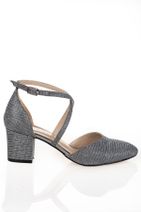 Çnr&Dvs Platin Mercan Topuklu Kadın Klasik Ayakkabı 710cnr - 2
