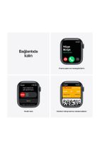 Apple Watch Series 7 41mm GPS Gece Yarısı Alüminyum Kasa ve Spor Kordon-Regular (Apple Türkiye Garantili) - 6