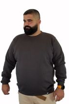 Xanimal Gri Büyük Beden Sweatshirt - 1