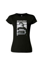 Lord T-Shirt Kadın Siyah Eminem - Detroit Tshirt - BS-1283 - 1