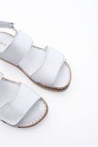 Marjin Kadın Hakiki Deri Sandalet Atoni beyaz - 8