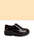 Pierre Cardin Pc-50420 Rugan Siyah Kadın Ayakkabı - 3