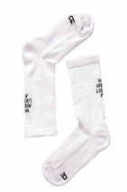 UNAGİ Looking At Yazılı Beyaz Çorap Slogan Çorap - 2