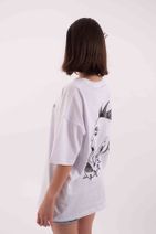 TRUGGS Baby Doll Baskı Detaylı Super Oversize Kadın T-shirt - 4