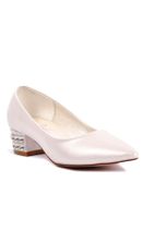 Pierre Cardin Kadın Beyaz Topuklu Ayakkabı - 1