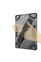 MOBAX Apple Ipad Mini 2 Kılıf Zırh Tank Tablet Silikon Case Gri A1489 A1490 A1491 - 9