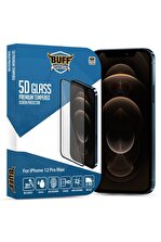 Buff Labs Iphone 12 Pro Max Uyumlu 5d Glass Ekran Koruyucu - 1