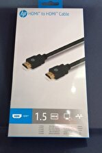 HP .5EU UHD 4K 1.5m HDMI Kablo Siyah - 3