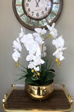 Mathilda Home Design Yapay Islak Beyaz Orkide - 1