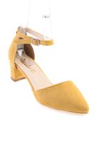 Bambi Sarı Kadın Klasik Topuklu Ayakkabı F0345720072 - 3