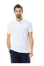 Tommy Hilfiger Erkek Polo Yaka T-shirt Beyaz Regular Fit/mw0mw02299 - 2