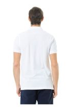 Tommy Hilfiger Erkek Polo Yaka T-shirt Beyaz Regular Fit/mw0mw02299 - 5