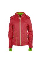 CRIVIT Kadın Yeşil Fermuar Kırmızı Kayak Ceketi - 1