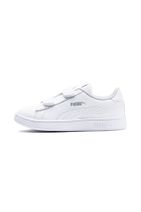 Puma SMASH V2 L V PS Beyaz Unisex Çocuk Sneaker Ayakkabı 100414630 - 1