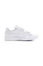 Puma SMASH V2 L V PS Beyaz Unisex Çocuk Sneaker Ayakkabı 100414630 - 3