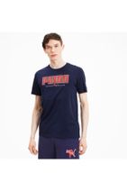 Puma ATHLETICS Lacivert Erkek T-Shirt 101119419 - 5