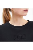 Puma MODERN BASICS CREW FL Siyah Kadın Sweatshirt 101119452 - 5