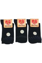 Dündar 5725-j 3'lü Paket Kadın Plus Modal Desenli Soket Çorap - 1