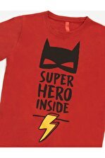 Denokids Super Hero Erkek Çocuk Pantolon Takım - 5