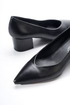 Louis Cardy Martha Siyah Hakiki Deri Kadın Ayakkabı - 4