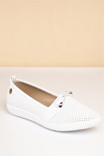 Pierre Cardin PC-50091 Beyaz Kadın Ayakkabı - 2