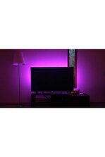 Acr LED Tv Arkası Aydınlatma Rgb Şerit Led 1mt Kumandasız - 8