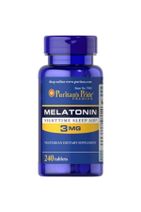 Puritan's Pride Melatonin 3 mg 240 Tablet - 1