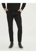 Xint Erkek Siyah Slim Fit Pamuklu Pantolon - 1
