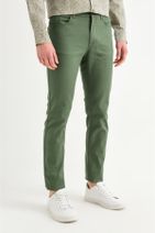 Avva Erkek Yeşil 5 Cepli Basic Slim Fit Pantolon A01y3041 - 3